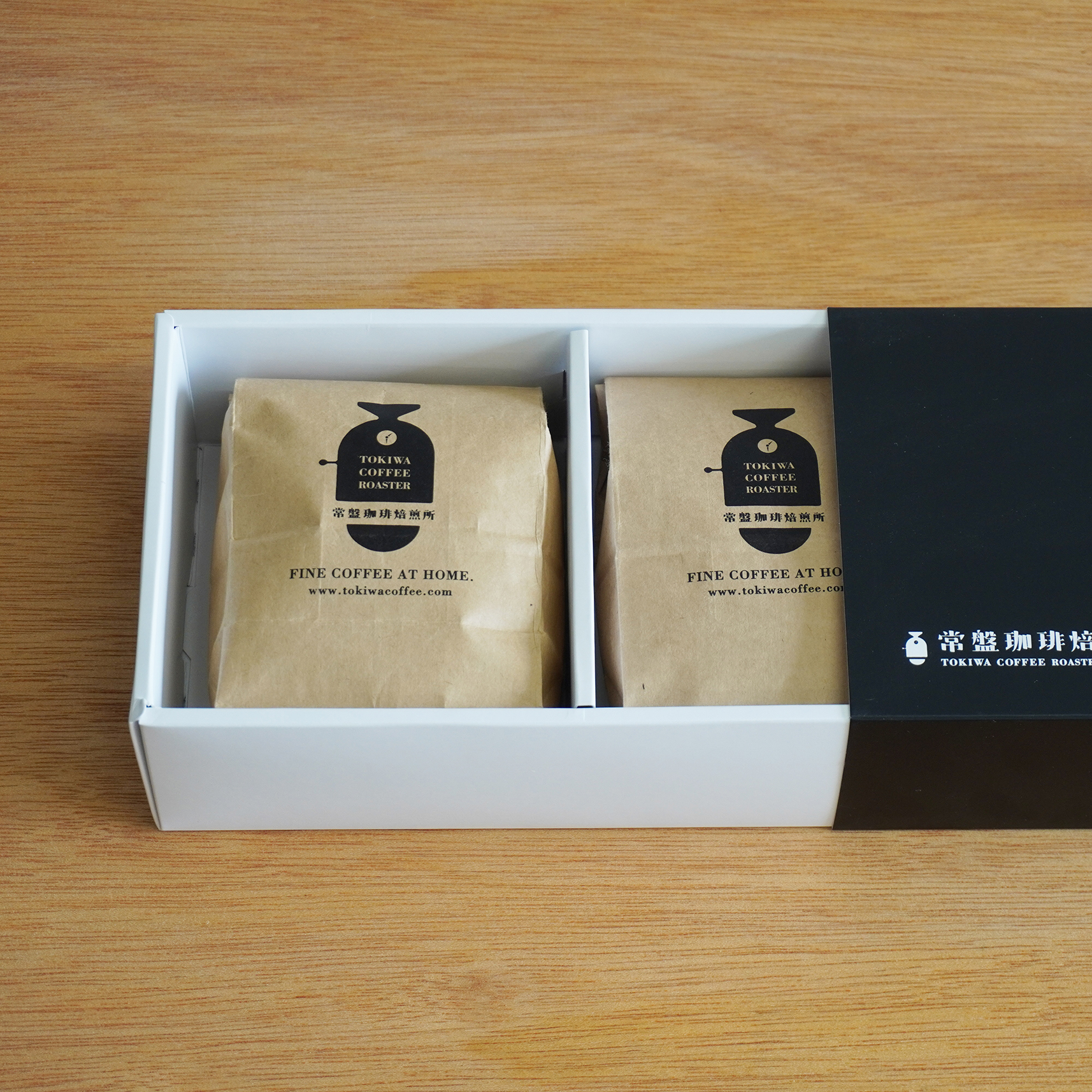 常盤スタッフ厳選！定番ブレンドのコーヒー豆ギフトセット(250g×2袋)