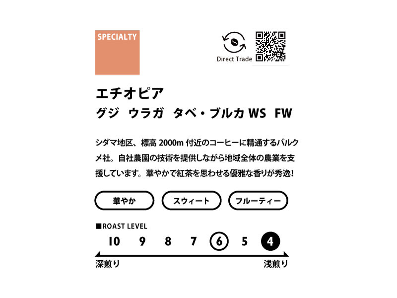 ＜フルーティー＞　シングルオリジン飲み比べセット(浅煎り)　送料無料