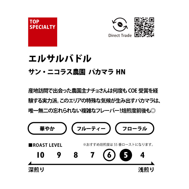 ＜フルーティー＞　シングルオリジン飲み比べセット(浅煎り)　送料無料