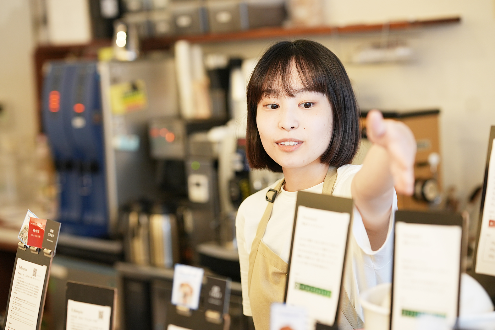 常盤珈琲焙煎所ルミネ大宮店 店長