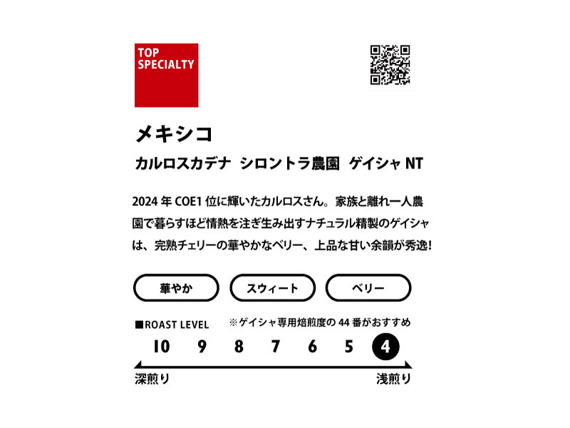 ＜ゲイシャ＞飲み比べセット　送料無料