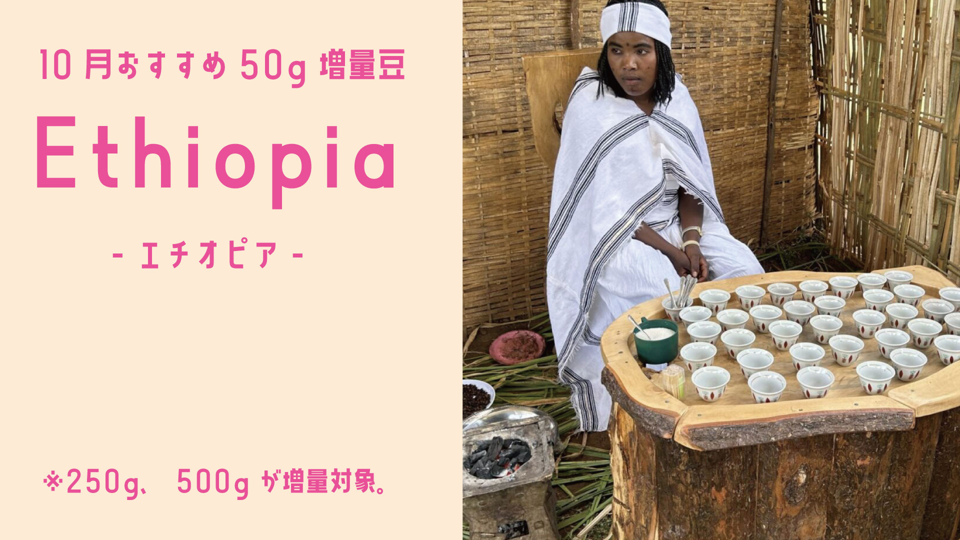 10月増量エチオピア