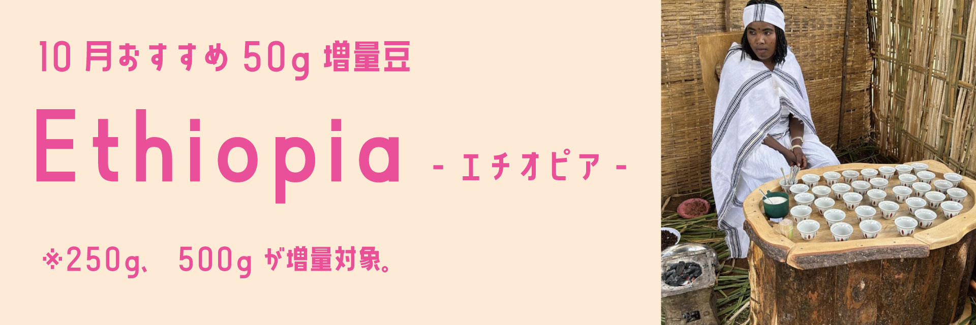 10月増量エチオピア