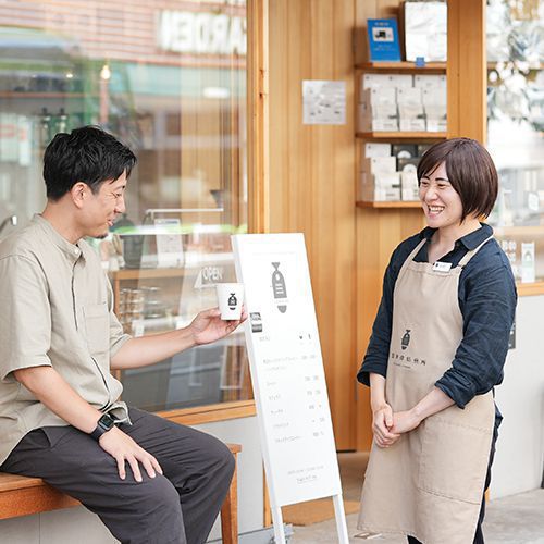 常盤珈琲焙煎所の仕事