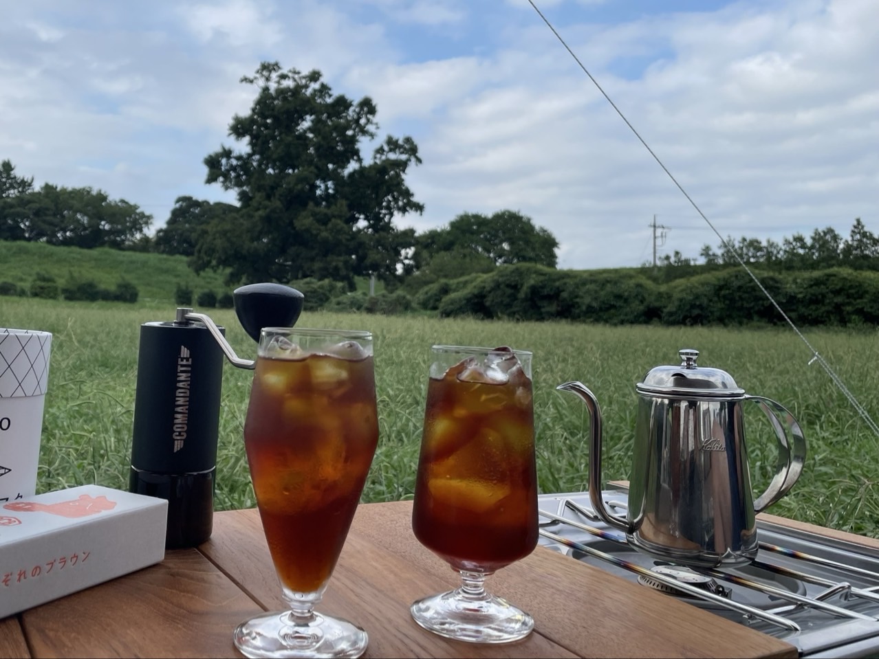春の青空を見上げて☕️