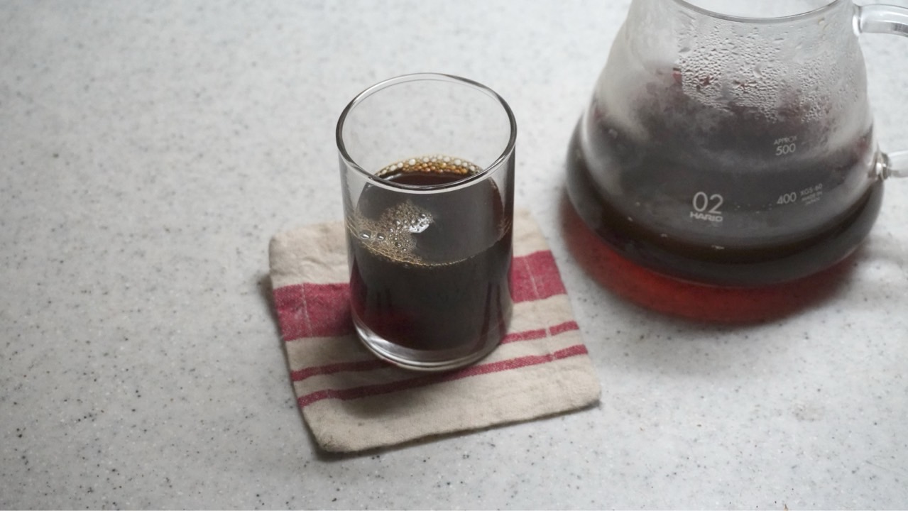 そのままアイスコーヒー